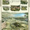 Aerial Perspective Map - Napa Valley Wine Country - Yountville, CA