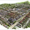 Urban Aerial View - Mixed Use Retail, Housing, Office Development - Sunnyvale, CA